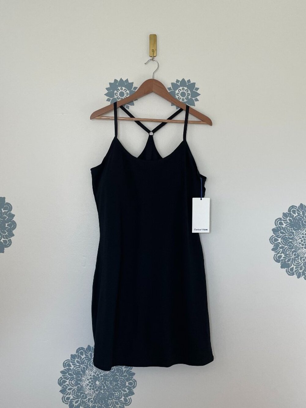 Outdoor Voices The Exercise Dress in Black Size XXL